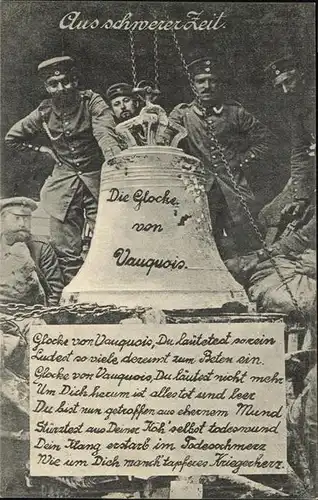 Vauquois Glocke von Vuaquois: Gedicht / Vauquois /Arrond. de Verdun