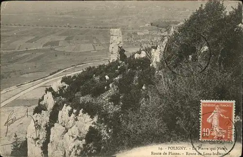 Poligny Aube Route de Plasne / Poligny /Arrond. de Troyes