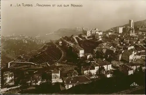 La Turbie Panorama et vue sur Monaco / La Turbie /Arrond. de Nice