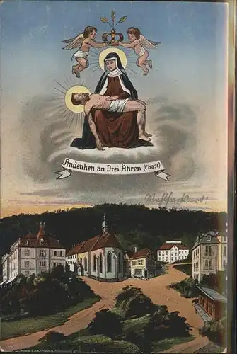Drei-aehren Trois-Epis Jesus Engel Maria Elsass Gnadenbild / Ammerschwihr /Arrond. de Ribeauville