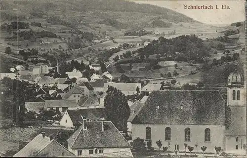 Schnierlach i. Elsass Feldpost / Lapoutroie /Arrond. de Ribeauville