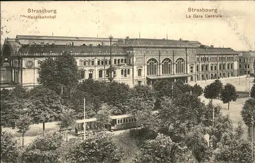 Strasbourg Alsace Hauptbahnhof zug