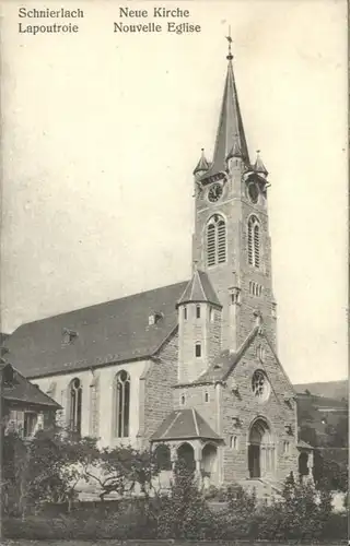 Schnierlach Lapoutroie Kirche Eglise *
