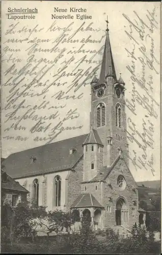 Schnierlach Lapoutroie Kirche Eglise *