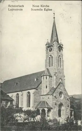 Schnierlach Lapoutroie Kirche Eglise *