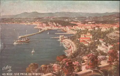 ws65820 Nice Alpes Maritimes Nice Boron * Kategorie. Nice Alte Ansichtskarten