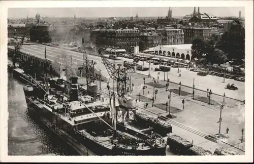 Bordeaux Port Autonome Hafen Dampfer *