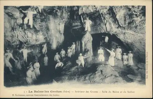 La Balme-les-Grottes Grottes Grotte Hoehle *
