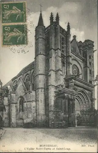 Montereau-Fault-Yonne Eglise Notre-Dame Saint-Loup x