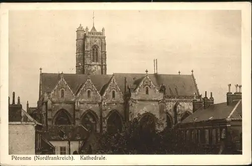 Peronne Somme Peronne Kathedrale  * / Peronne /Arrond. de Peronne