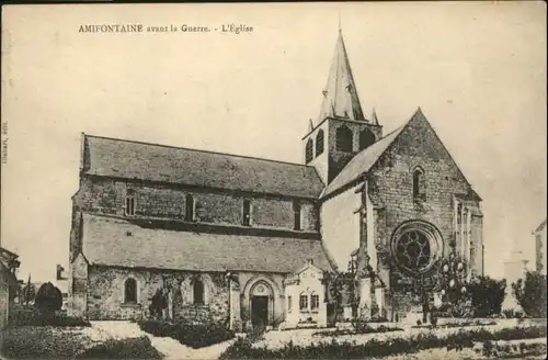 Amifontaine Eglise  *