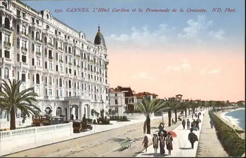 Cannes L'Hotel Carlton La Promenade de la Croisette *