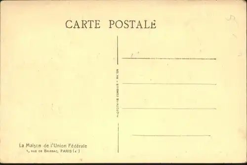 Paris La Maison de l'Union Federale *