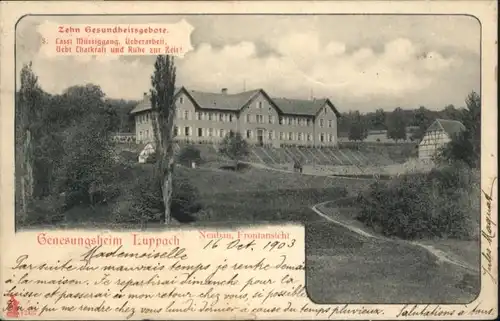 Luppach Genesungsheim x
