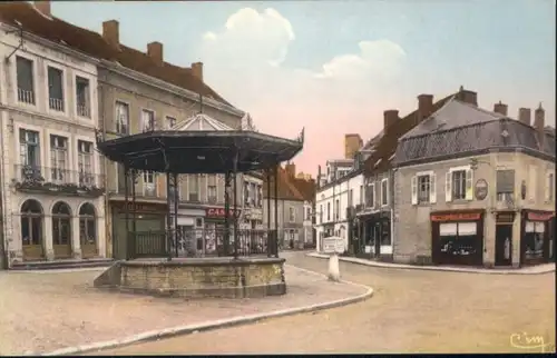 Toulon-sur-Arroux Kiosque Place d'Armes *