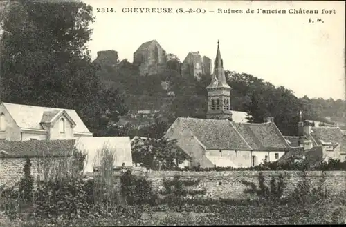 Chevreuse Ruines Chateau Fort *