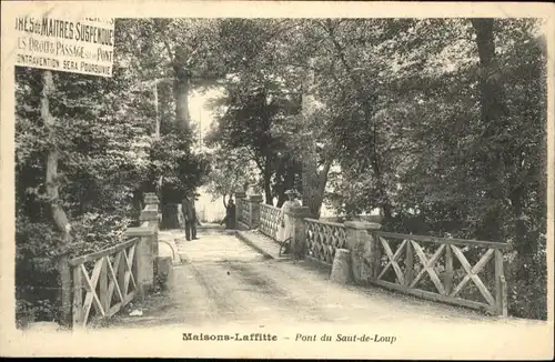 Maisons-Laffitte Pont Saut-de-Loup *