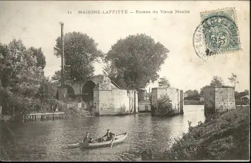 Maisons-Laffitte Ruines Moulin x