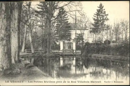 Le Vesinet Petit Riviers Rue Villebois Mareuil x