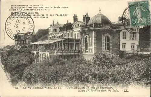 Saint-Germain-en-Laye Pavillon Henri IV  x