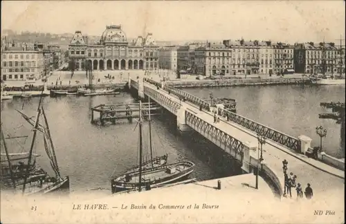 Le Havre Bassin Commerce Bourse *
