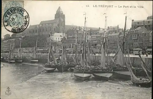 Le Treport Port Ville x