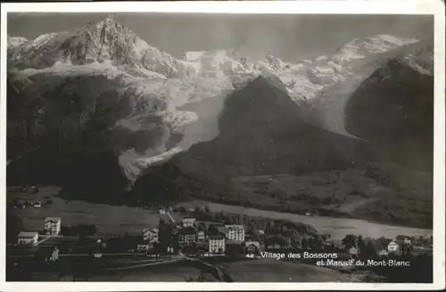 Les Bossons Village Massif Mont Blanc *