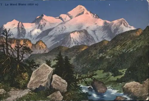 Chamonix-Mont-Blanc Mont Blanc *