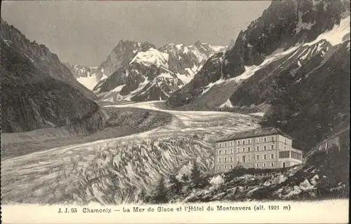 Chamonix-Mont-Blanc Mer Glace Hotel Montenvers Gletscher *