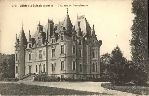 Villaines-la-Gonais Chateau Beauchamps *