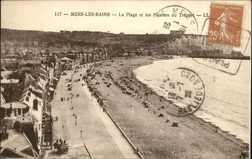 Mers-les-Bains Plage Falaises Treport x