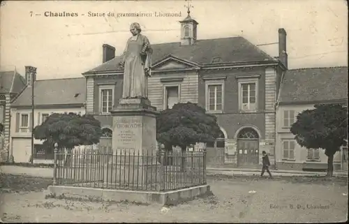 Chaulnes Statue Grammairien Lhomond x