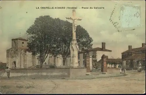 La Chapelle-Achard Vendee Place Calvaire x