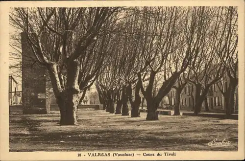 Valreas Vaucluse Cours Tivoli *