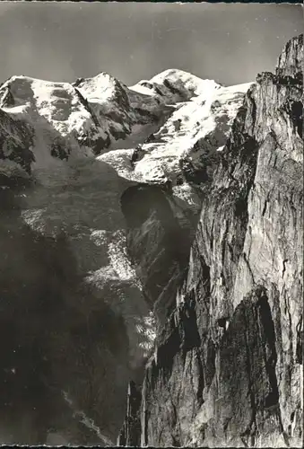 Chamonix-Mont-Blanc Glacier Bossons Brevent *