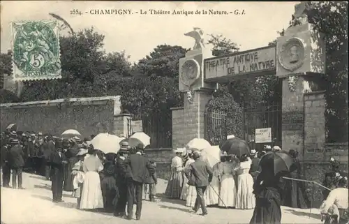 Champigny Theatre Antique Nature x