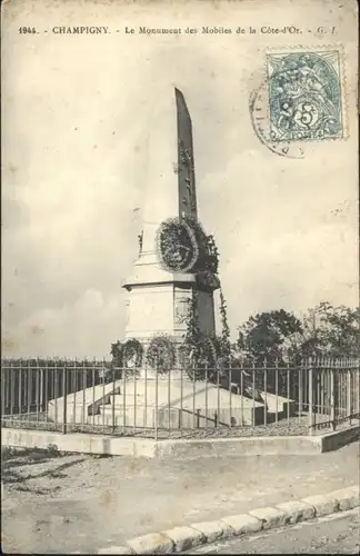 Champigny Monument Mobiles Cote d Or x