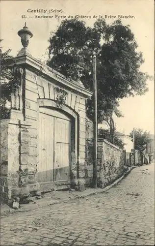 Gentilly Ancienne Porte Chateau Reine Blanche *