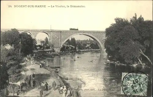 Nogent-sur-Marne Viaduc Dimanche x
