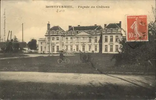 Montfermeil Facade Chateau x