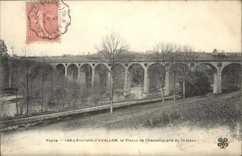 Avallon Yonne Viaduc Chastellux Chateau x