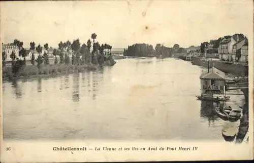 Chatellerault Vienne Pont Henri *