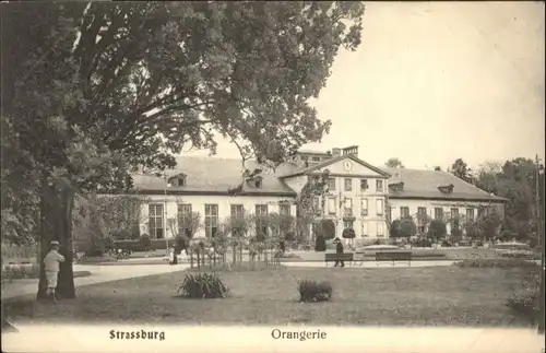 Strasbourg Alsace Strassburg Elsass Orangerie *