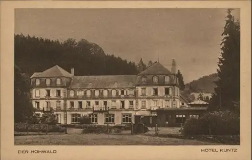 Le Hohwald Hotel Kuntz *