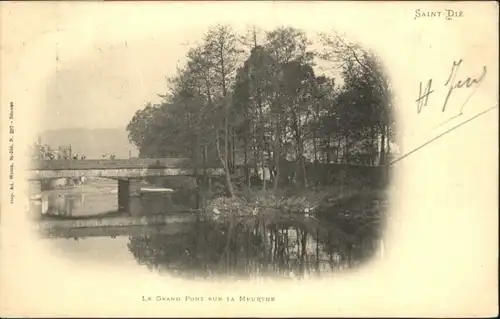 Saint-Die-des-Vosges le Grand Pont x