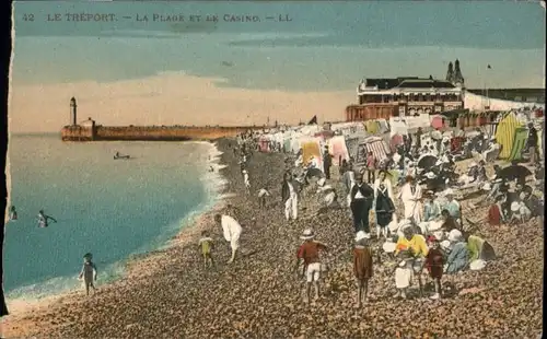 Le Treport La Plage le Casino *