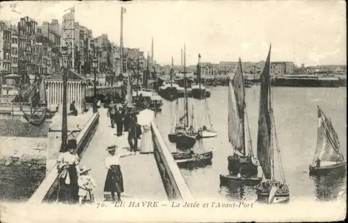 Le Havre la Jetee l'Avant-Port *