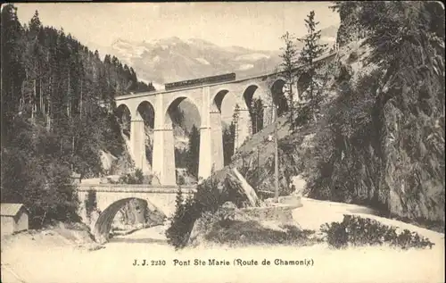 Chamonix-Mont-Blanc Pont Sainte Marie x
