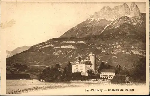 Duingt Lac d'Annecy Chateau de Duingt *