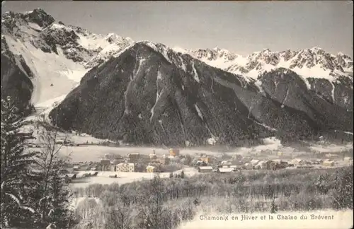 Chamonix-Mont-Blanc la Chaine du Brevent *